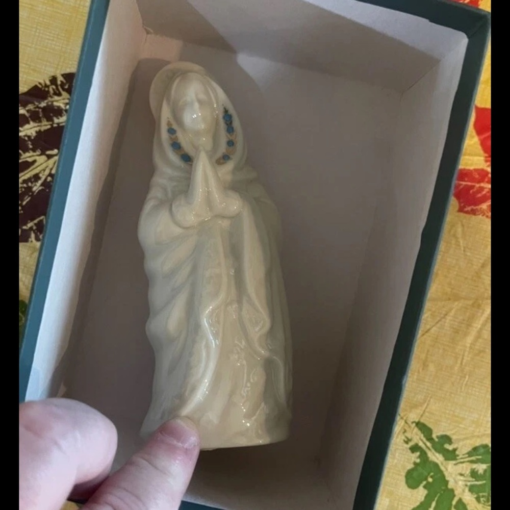Lenox Vintage China Jewels Mary Figurine Nativity Christmas